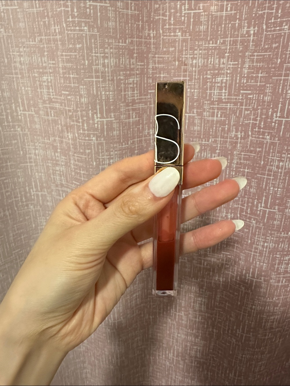 NARS Lip Gloss — Warm Coral Brown